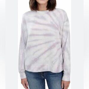 Splendid Tie Dye Pullover Crewneck Sweatshirt